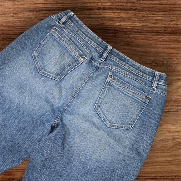 Cato Premium Straight Leg Blue Denim Jeans PLUS size - Picture 4 of 6